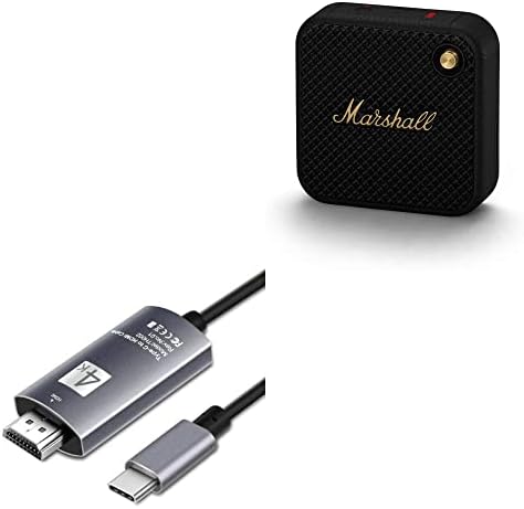 BoxWave Kábel Kompatibilis a Marshall Willen - SmartDisplay Kábel - USB-C-Típusú HDMI - (6 ft), USB C/HDMI Kábel Marshall Willen