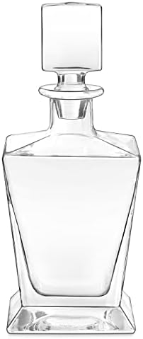 Maverton Geometriai Whiskys Üveget a gravírozás - Szimmetrikus Kancsó számára - személyre Szabott Üvegáru, az ember - Elegáns