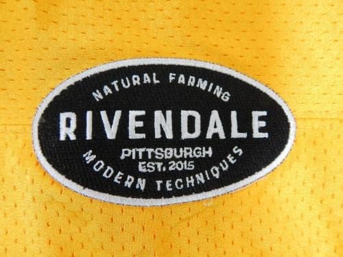 2019 Pittsburgh Steelers 68 Játék Kibocsátott Sárga fociedzés Jersey 871 - Aláíratlan NFL Játék Használt Mezek