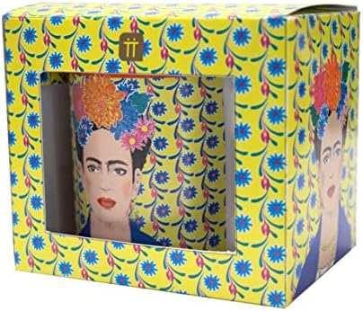 Beszél Táblázatok Sárga Frida Kahlo Bögre Kávé, Tea, Forró Italok | Inspiráló Nők Ajándékot Neki, Lányok, Feminista