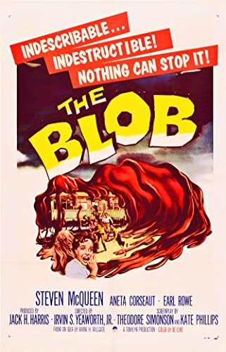 Amerikai Ajándék Szolgáltatások - Klasszikus sci-fi Horror Film Poszter A Blob - 24x36