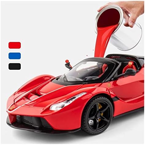 Méretarányos Autó Modell a Ferrari Kabrió, Roadster Fröccsöntött Alufelni Modell Autók Miniatűr Fém Jármű 1:24 Arányban (Szín : Kék Tetejű)