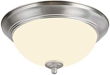 Aspen Kreatív 63017-11A LED Szabályozható süllyeszthető Mennyezeti Lámpa Lámpatest, Átmeneti Design Szatén Nikkel Kivitelben,