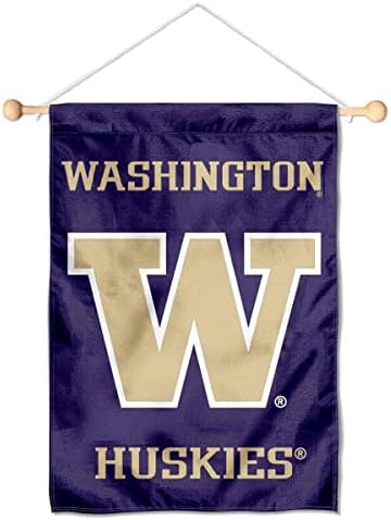 A Washingtoni egyetem Lila Mini Kis Banner, illetve Banner Rúd Csomag