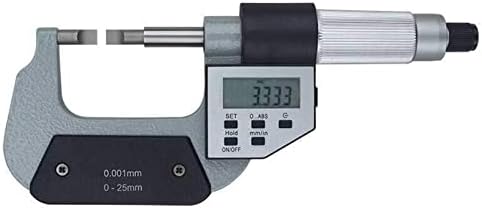SMANNI 0-25mm Elektronikus Penge Mikrométer, Penge 0,7 mm/0,4 mm Választhat (Szín : Balde 0,4 mm)