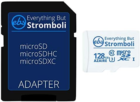 Mindent, De Stromboli 128GB Azaire Micro Memória Kártya Samsung Galaxy Telefon Működik A10s, A30s, A20s, A71, A01, A11 Sebesség