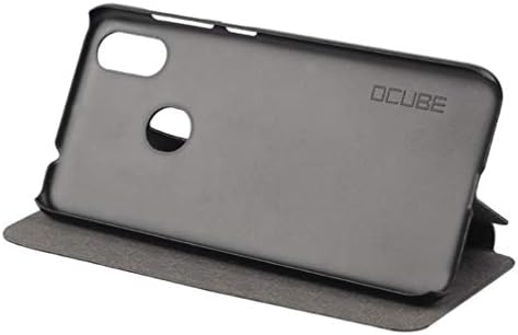 INSOLKIDON Kompatibilis Oukitel C15 Pro Case bőrtok hátlapot a Telefon Védő Héj Védelem Üzleti Stílusú Állvány Funkció Automatikus Alvó Ébred