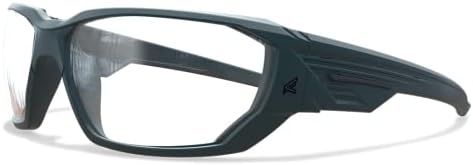 EDGE Dawson Betakar-Körül Biztonsági Szemüveg (Tengeri Keret, Tiszta Gőz Pajzs Lencse) Prémium Anti-Köd Anti-Semmiből Csúszásmentes UV400 Védelem