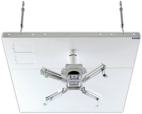 QualGear Pro-AV QG-KIT-S2-3IN-W Projektor Tartozék szerelőkészlet álmennyezet 2'x2' Adapter, Fehér