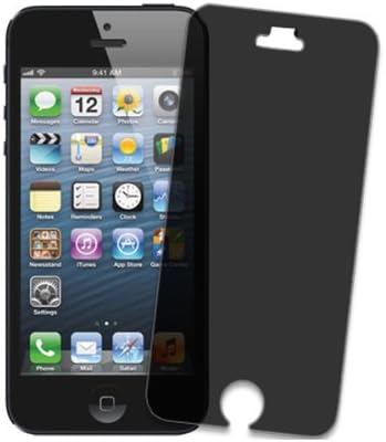 GummyCase Tiszta, Átlátszó, Színezett Adatvédelmi Anti-Spy Képernyő Védő Borító Fólia Apple iPhone 5/5S/5C