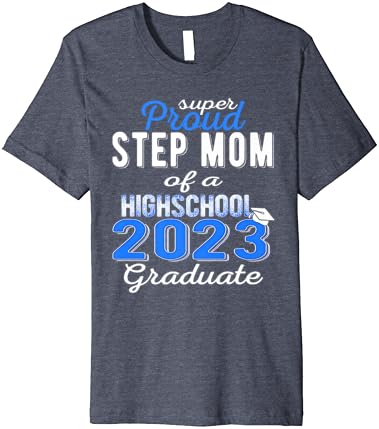 Büszke Lépés Anya 2023 érettségizett 12-es Premium T-Shirt
