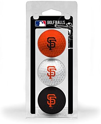 Csapat Golf MLB Rendelet Méret Golf Labdák, 3 Csomag, Színes Tartós Csapat Impresszum