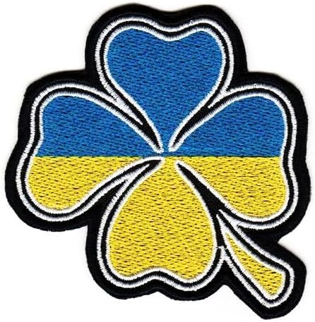 Lóhere & Ukrán Zászló Hímzés, Javítás Backer Hook & Hurok Morál Foltok Taktikai Katonai Jelvény