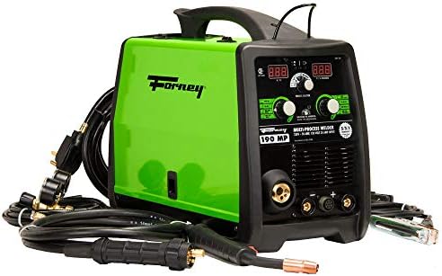 Forney 324 MIG/Bot/TIG 3-in-one 190-Amp Hegesztő, 120/230 V-os, Zöld