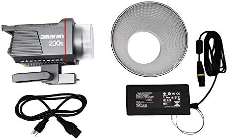 Aputure Amaran 200x Bi-Color 2700-6500k LED Videó Fény, CRI 95+ TLCI 96+, 200w DC/AC Tápegység, ALKALMAZÁS, Vezérlés Folyamatos Stúdió LED
