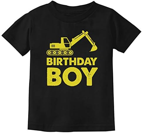Szülinapos Fiú Póló Traktor Építési Fél Kisgyermek & Ifjúsági Fiúk Gyerekek T-Shirt
