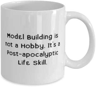 A gyönyörű Modell, Modell Épület nem egy Hobbi. Ez egy Poszt-apokaliptikus Élet Készség, Nyaralás 11oz 15oz Bögre Modell Épület