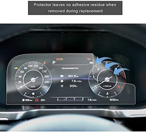 LFOTPP Autó műszerfal kijelző Védő fólia a 2021 2022+ K*ia Sorento MQ4 Autó Információs rendszer Sztereó Kijelző Középső Érintőképernyő Védő
