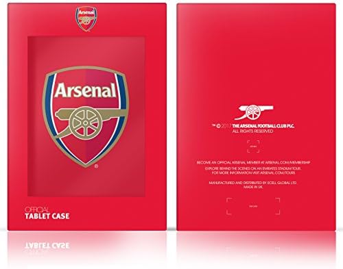 Fejét az Esetben Minták Hivatalosan Engedélyezett Egyedi Testre Szabott Arsenal FC Piros-Arany Egyedi Fotók Bőr Könyv Tárca