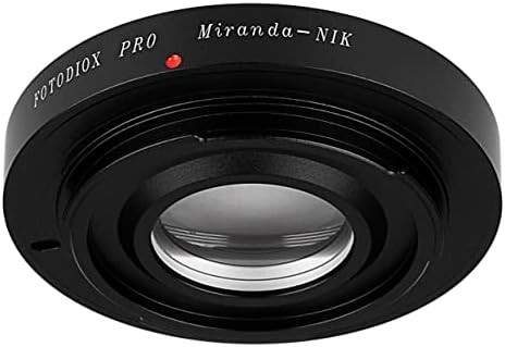 Fotodiox Pro bajonett Adapter, Miranda Objektív Nikon F-bajonett DSLR Kamerák