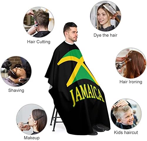 Jamaikai Zászló Felnőttek Borbély Cape Könnyű Stílus, Haj, Vágás Cape Fodrász Cape Ruha Kötény