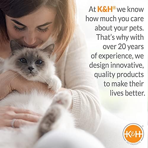K&H Pet Termékek Lusta Kupa Mosható Gép Pet Ágy a Macskák vagy Kutyák Nagy 20 Cm