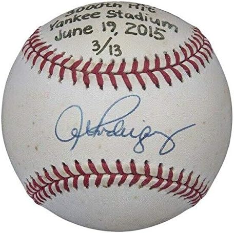 Alex Rodriguez New York Yankees 3000th Hit Aláírt Megemlékező Baseball 3/13 - Dedikált Baseball