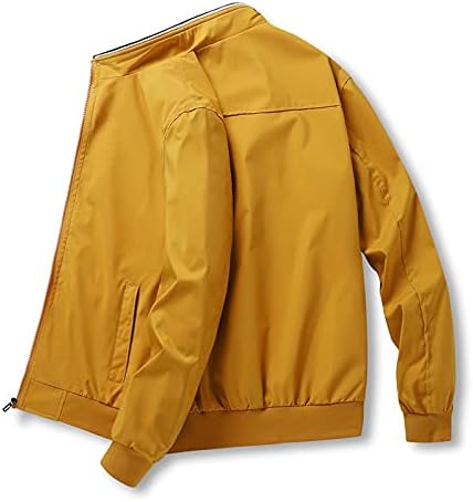 Bomber Dzseki Férfi Motoros Kabát Alkalmi Széldzseki Zip Kabátok Outwear Plus Size Kabát
