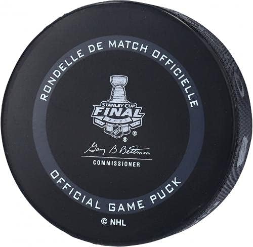Brayden Pont Tampa Bay Lightning 2021 Stanley-Kupa Bajnokok Dedikált Sorozat-Mezőnyében Hivatalos Játék Puck - Dedikált NHL Korong