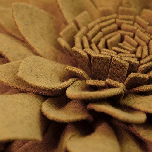 OiseauVoler 3D Virág Dekoratív Párnákat Betétekkel Tartalmazza Kézzel készített Kerek Párna Akcentussal Párnák, Otthon, Kanapé, Szék,