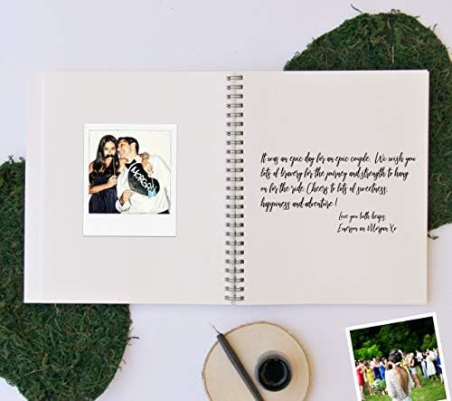 Rusztikus Esküvői vendégkönyv , 90 pgs 8.5 x 8,5 Softcover. Fotó Vendég Könyv A Rusztikus Esküvői Dekoráció. Vendégkönyv Esküvői Rusztikus,