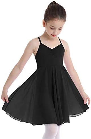 ACSUSS Gyerekek Lányok Kombiné Balett Tütü Ruha Dressz Torna Tánc Body Magas Alacsony Chiffon Szoknya táncverseny