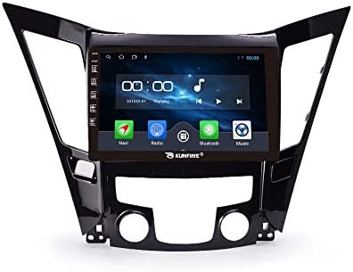 KUNFINE Android Rádió CarPlay & Android Auto Autoradio Autós Navigációs Sztereó Multimédia Lejátszó, GPS, Érintőképernyős RDS DSP BT WiFi