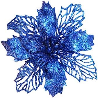 NSQFKALL Karácsonyi Ornamen tsdecorate A Haza housefemale Szárított Virág Mix (Kék, Egy Méret)
