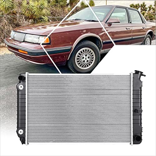 1-Sor Alumium Core Hűtő Radiátor DPI 738 Kompatibilis 82-90 Chevy Celeb/Buick Century