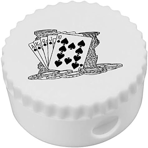 Azeeda 'Kártyák & Póker Zseton' Kompakt ceruzahegyező (PS00033807)