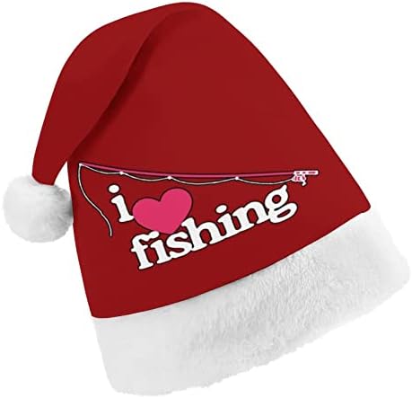 Imádok Horgászni Karácsonyi Kalap Személyre Szabott Télapó Sapka Vicces Karácsonyi Díszek