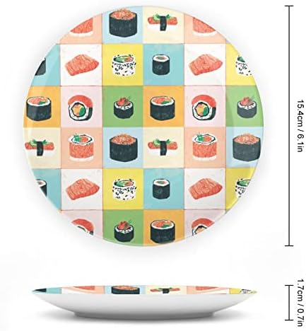 Japán Sashimi Sushi Régi porcelán Dekoratív tábla Display Állvány Aranyos Lemez Ajándék lakberendezés