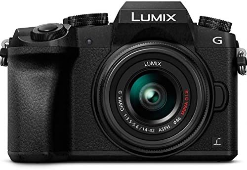 PANASONIC LUMIX G7 4K tükör nélküli Digitális Fényképezőgép Dupla Lencsével Csomag DMC-G7WK