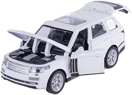Méretarányos Autó Modell a Land Rover Range Rover TEREPJÁRÓ Alufelni Fröccsöntött Fém Jármű Autó Modell 1:32 Aránya (Színe : Fehér)