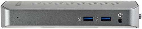 StarTech.com USB-C USB-A Dock - Hibrid Univerzális USB 3.0 Dokkoló Állomás, USB-C vagy USB-Laptop - Dual Monitor 4K-60Hz HDMI/DisplayPort
