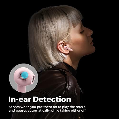 SoundPEATS Air3 Vezeték Nélküli Fülhallgató, Mini Bluetooth V5.2 Fülhallgató a Qualcomm QCC3040, valamint aptX-Adaptív, 4-Mic,