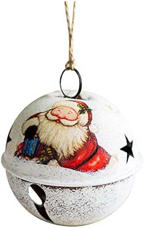 Karácsonyi Harang Medál Antik Vas Hóember Bell Medál Karácsonyfa Díszítés Medál Karácsonyi Díszek Lógnak Disznó
