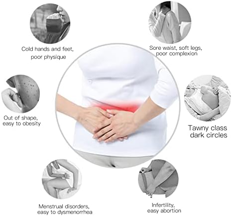 Hordozható Menstruációs Fűtés Pad, 3 fokozattal Állítható Elektromos Görcsök Öv Derék Támogatás Fűtés Öv, Vissza vagy a Hasa