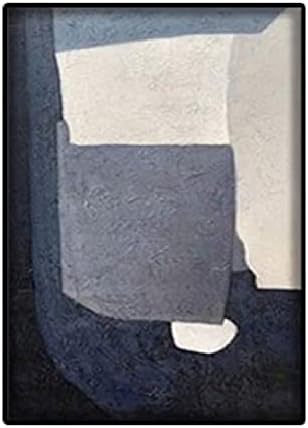 Mintás Kézzel Festett Olajfestmény - Modern Függőleges Absztrakt Díszítő Festés Nappali, Hálószoba Festés Nagy Méretű Alkotás Falat Díszítő