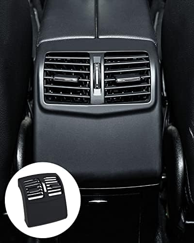 LIMBQS Fekete Hátsó légkondícionáló Szellőzőn át a Mercedes-Benz W212 E200 E260 E300, Hátsó Szellőző Panel a Mercedes-Benz E-Osztály
