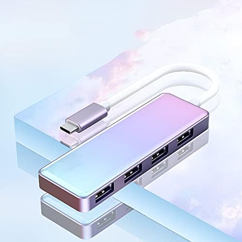 LHLLHL USB 3.0 Gradiens Szín Splitter c típus Külső Hub Notebook Bővítés Dock USP Multi-Interfész Átalakító Hub Húzza Négy USB-Adapter