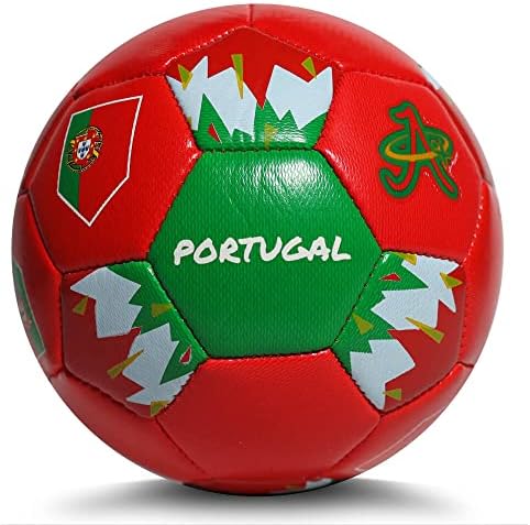 Portugália Futball-Labda Vb 2022, Mini Méret 2 Készségek, Labda, Bőr, Játék Labda, Beltéri & Kültéri, Gyerekek, Felnőttek, Gyűjtő