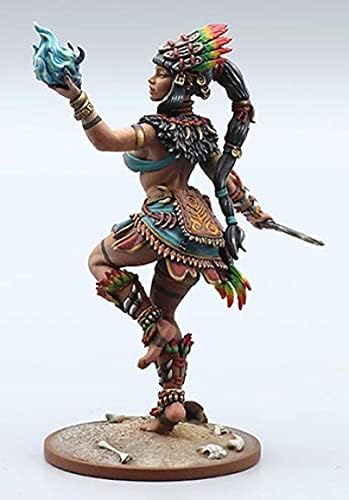 Gl-home1/24 Ősi Fantasy Női Harcos Tánc Gyanta Modell kit festetlen, valamint összeszerelt-17249