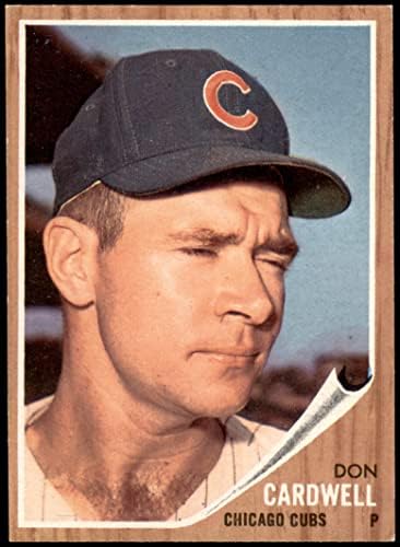 1962 Topps 495 Ne Cardwell Chicago Cubs (Baseball Kártya) EX/MT Cubs